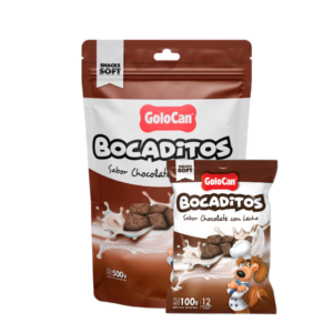 BOCADITOS GOLOCAN CHOCOLATE CON LECHE