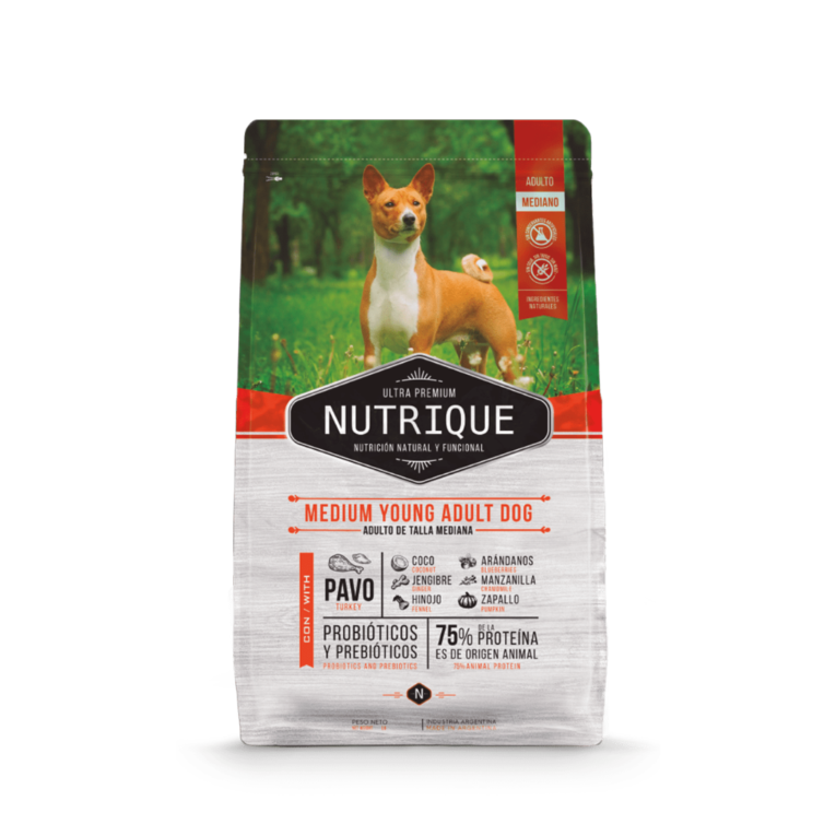 NUTRIQUE MEDIUM YOUNG ADULT DOG 12KG