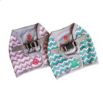 CHALECO PRETAL MANCHITAS ZIG ZAG