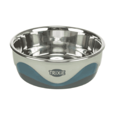 COMEDERO TRIXIE ACERO Y SILICONA