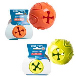 PELOTA RASCALS DISPENSADORA DE SNACKS TPR