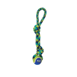 K9 FITNESS BY ZEUS BALL CON TIRADOR