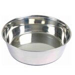 COMEDERO TRIXIE ACERO INOX BASE CAUCHO