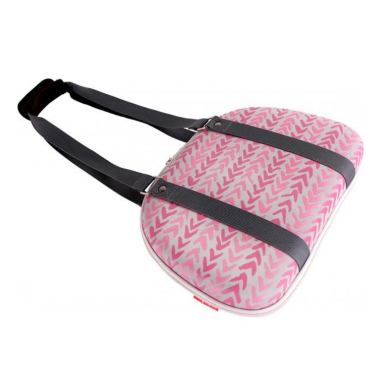 BOLSO COCOONING PLEGABLE PINK CHEVRON