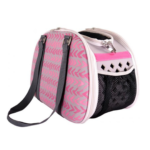 BOLSO COCOONING PINK CHEVRON PLEGABLE