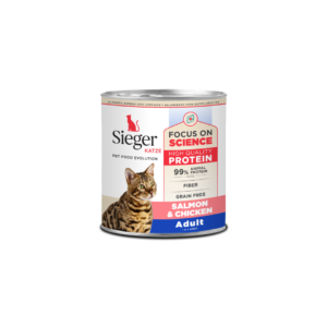 LATA SIEGER KATZE WET ADULT SALMON Y POLLO