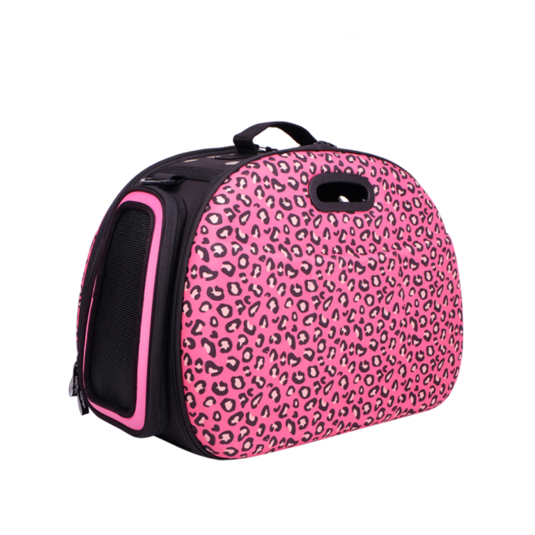 BOLSO COCOONING PLEGABLE FUCSIA PRINT