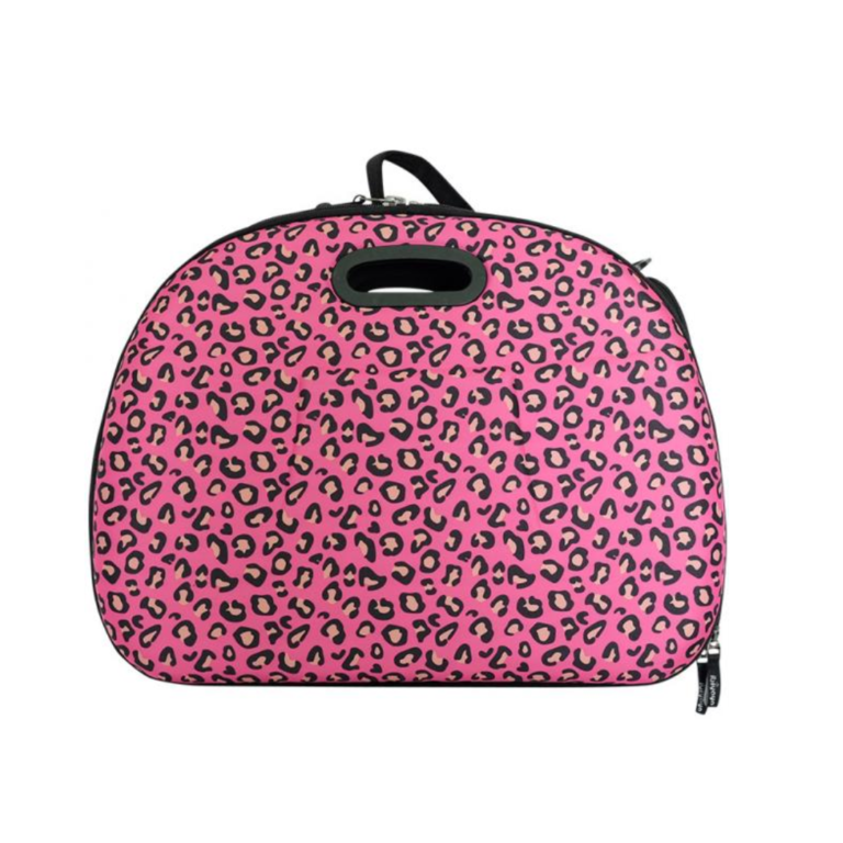 BOLSO COCOONING PLEGABLE FUCSIA PRINT