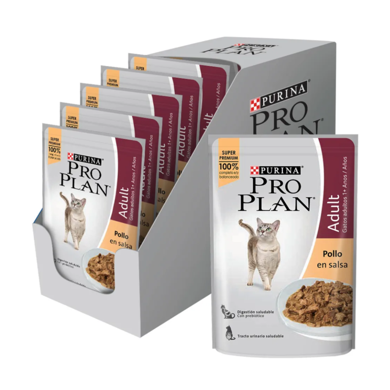 POUCH PROPLAN GATO ADULTO POLLO 85 GR