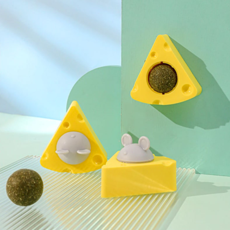 QUESO CON CATNIP AUTOADHESIVO