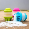 CEPILLO DE SILICONA SJ CON DISPENSER