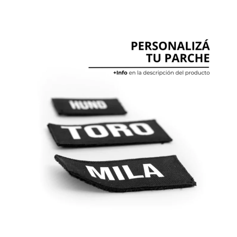 PARCHE PERSONALIZABLE HUND