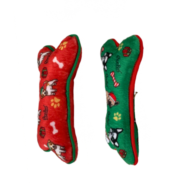 JUGUETE PER.ROS HUESO NAVIDAD