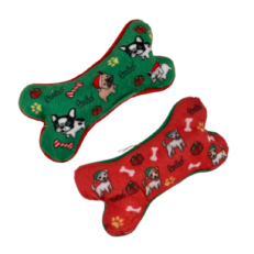 JUGUETE PER.ROS HUESO NAVIDAD