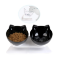 BOWL DOBLE CON BASE PARA GATO PER-ROS