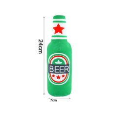 PELUCHE BOTELLA DE CERVEZA PER-ROS