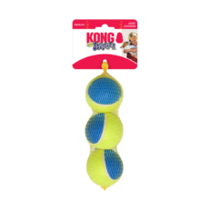 KONG SQUEAK AIR ULTRA BALLS MEDIUM X 3 UNIDADES