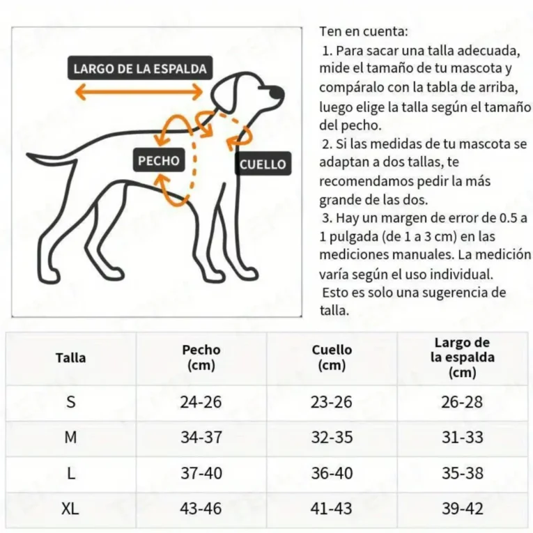 TABLA MEDIDAS PER-ROS
