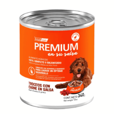 LATA VITALCAN PREMIUM DOG PUPPY CARNE EN SALSA