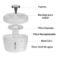 BEBEDERO INTERACTIVO PARA GATOS BEEPAW FOUNT-E
