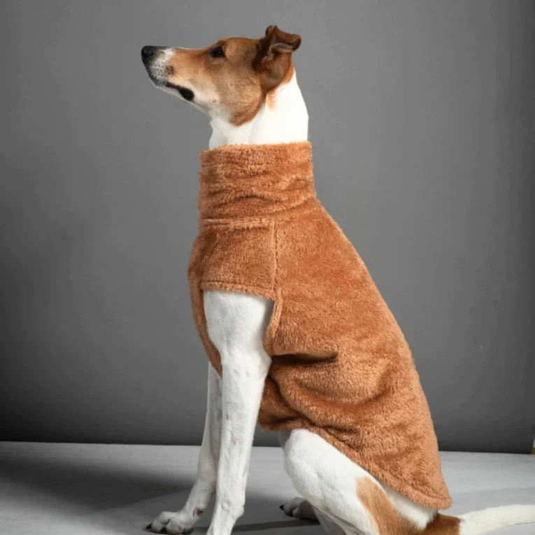 ABRIGO SNOOD CARAMELO 1