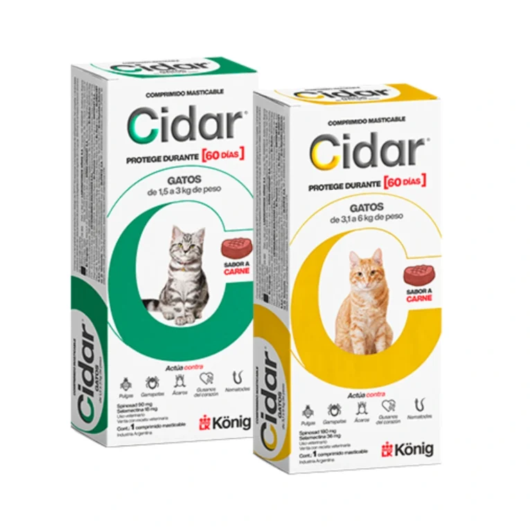 CIDAR COMPRIMIDO GATO