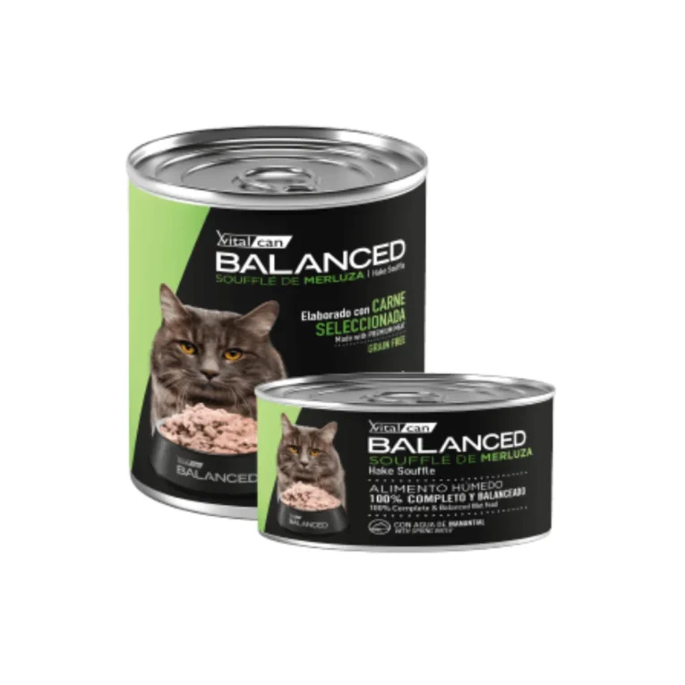 LATA VITALCAN BALANCED CAT ADULT CASTRADO MERLUZA 85 G – 340 G