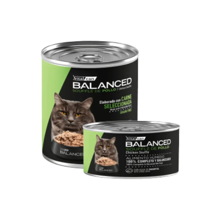 LATA VITALCAN BALANCED CAT ADULT CASTRADO POLLO 85 G – 340 G