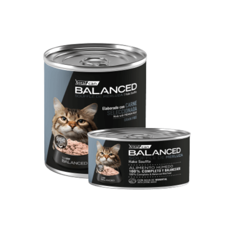 LATA VITALCAN BALANCED CAT SENIOR MERLUZA 85 G – 340 G