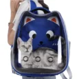 MOCHILA TRANSPARENTE CON DIBUJO DE ANIMALITO