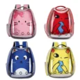 MOCHILA TRANSPARENTE CON DIBUJO DE ANIMALITO