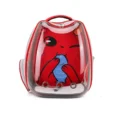 MOCHILA TRANSPARENTE CON DIBUJO DE ANIMALITO