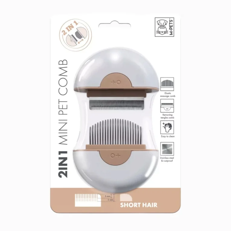 PEINE 2 EN 1 PELO CORTO