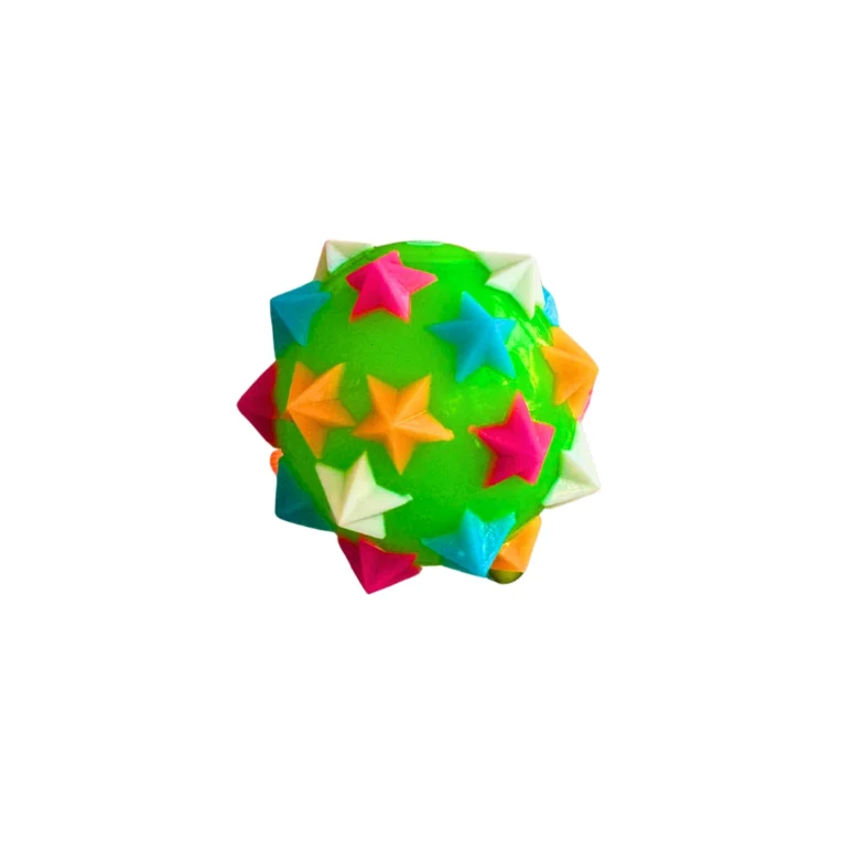 PELOTA LUMINOSA CON ESTRELLAS 2