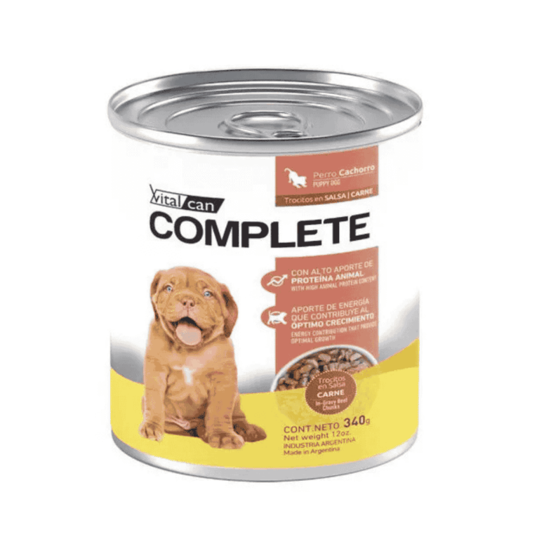 LATA VITALCAN COMPLETE PUPPY CARNE EN SALSA