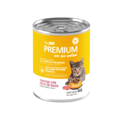 LATA VITALCAN PREMIUM CAT KITTEN POLLO EN SALSA
