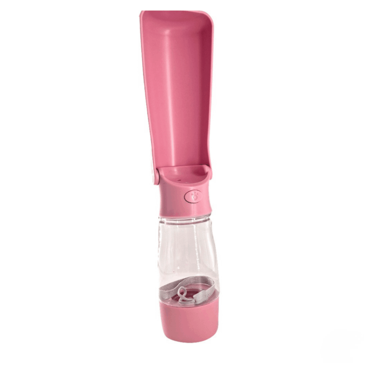 BOTELLA DISPENSADORA DE AGUA Y COMIDA PLEGABLE2