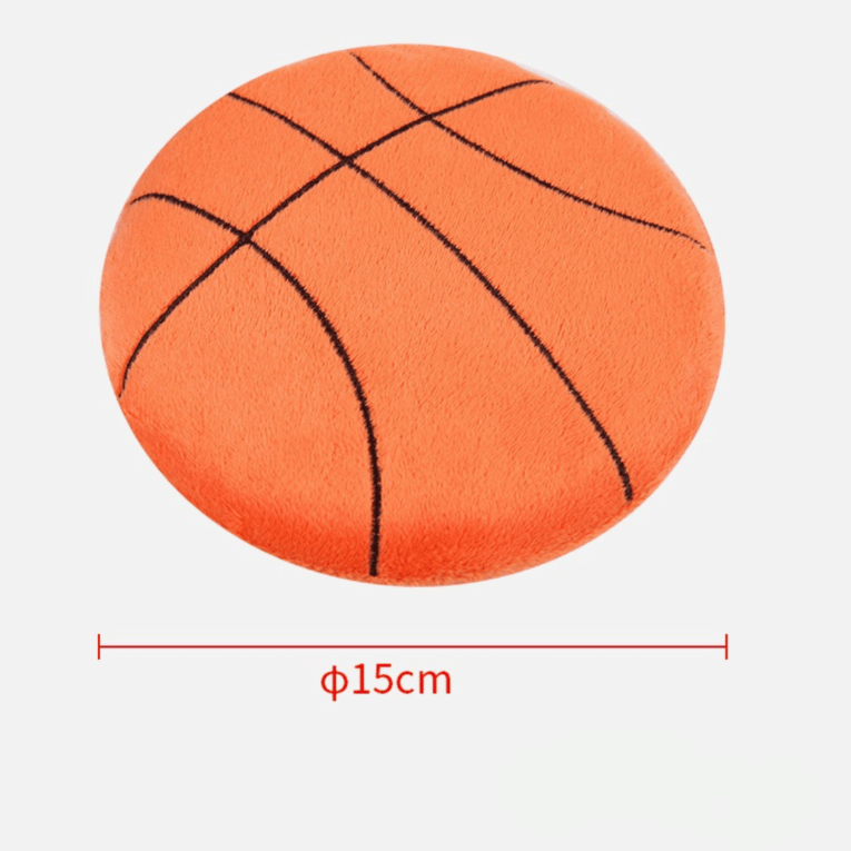 pelota plana peluche