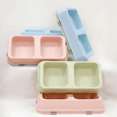 comedero pastel doble