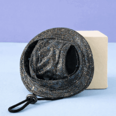 GORRO CON BRILLO PARA MASCOTAS