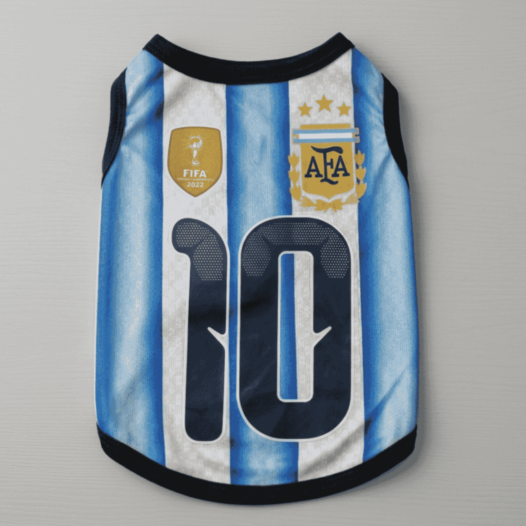 CAMISETA DE ARGENTINA PARA MASCOTAS BEST FRIEND