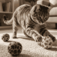 PACK X 4 PELOTAS ANIMAL PRINT CANCAT