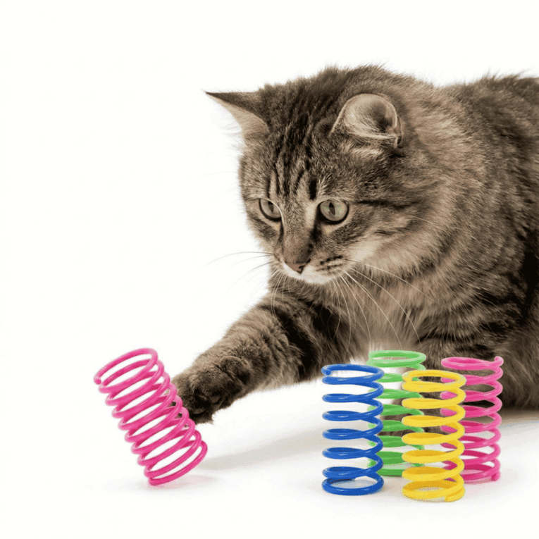 JUGUETE RESORTE PARA GATOS – 3 UNIDADES1