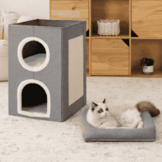 CAMA CUCHA RASCADOR PLEGABLE