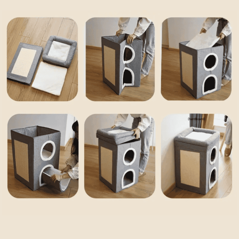 CAMA CUCHA RASCADOR PLEGABLE3