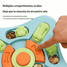 JUGUETE INTERACTIVO DE ALIMENTACION LENTA