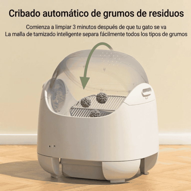 LITERA CON LIMPIEZA AUTOMÁTICA BEEPAW DUN-E10