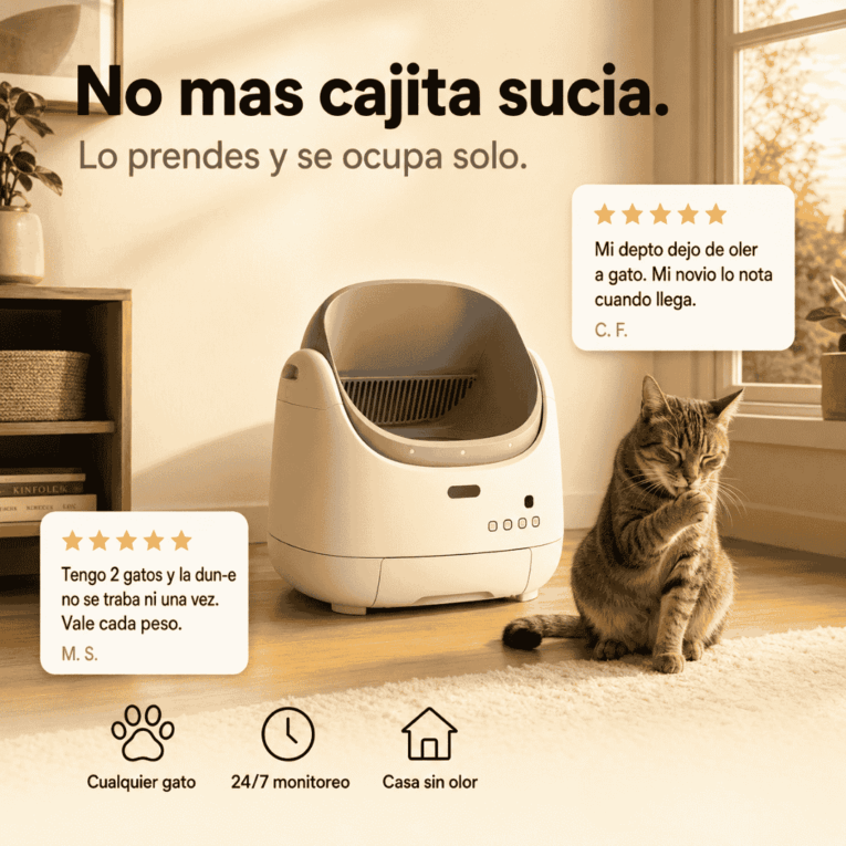 LITERA CON LIMPIEZA AUTOMÁTICA BEEPAW DUN-E3