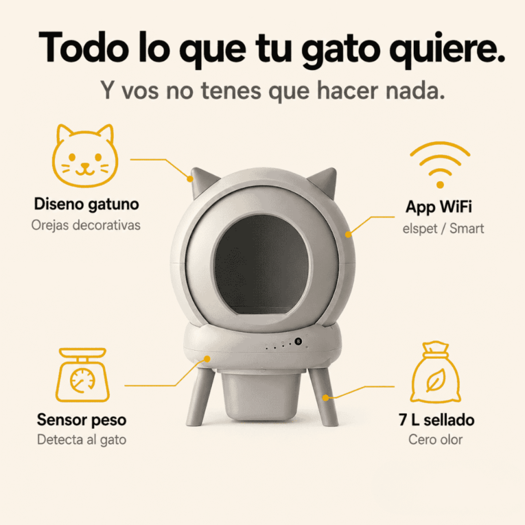 LITERA CON LIMPIEZA AUTOMÁTICA BEEPAW ROCK-E 2.0.3