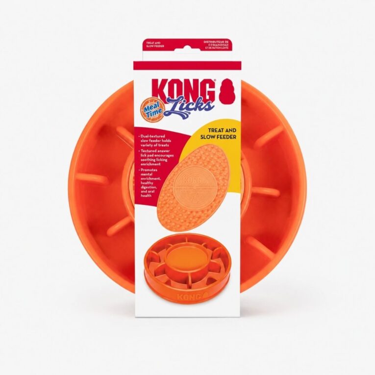 KONG COMEDERO INTERACTIVO LICKS MEALTIME